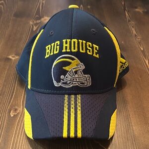 Adidas Navy and Yellow Cap